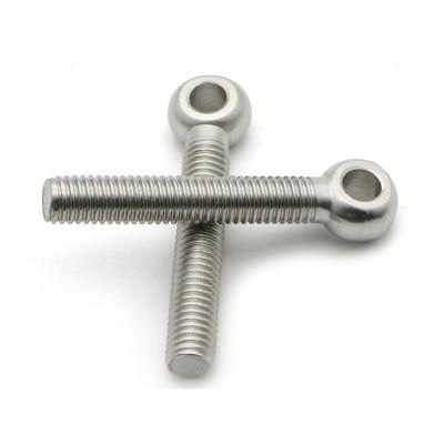 Stainless Steel Eye Bolts DIN444 Lifting Round Ring M2 M4 M12 Stainless Steel Screw Eye Bolt