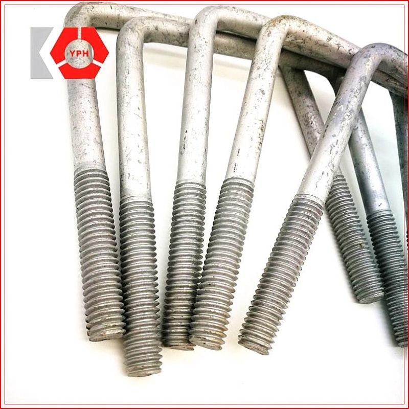 Plain Alloy Steel Carbon Steel DIN 3570 U Bolt Plain