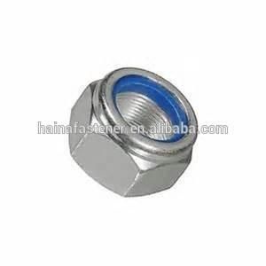 Stainless Steel Hex Nylon Insert Lock Nut DIN985 DIN982 ISO7040