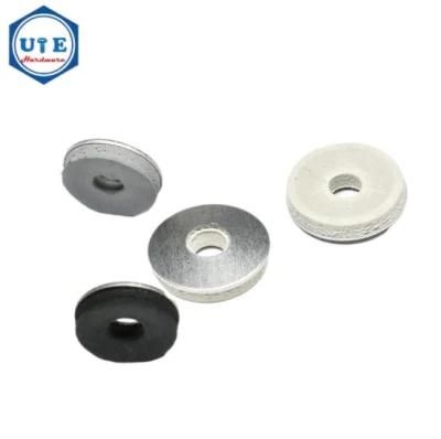 Galvanized Metal EPDM Black Rubber Seal Bonded Washers