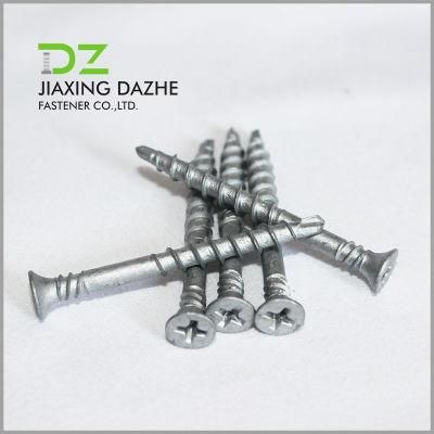 Flat Head Philips Double Thread Self Drilling Screw Machine Screw