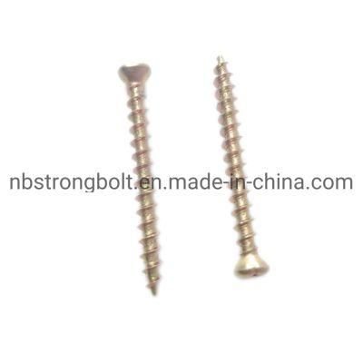 Special Screw with Yellow Zinc Plated