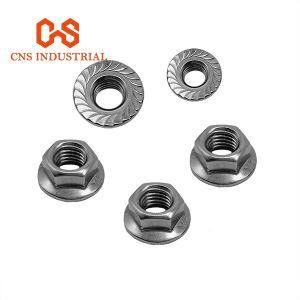 Stainless Steel 304 316 Hex Nut Flange Nut DIN6923