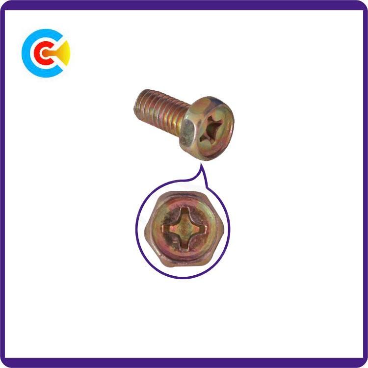 Cross Angle Flange Machine Screw for Railway Building Car Bridge