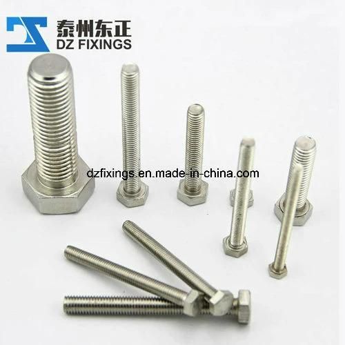 Stainless Steel 304 Hex Bolt (DIN933)