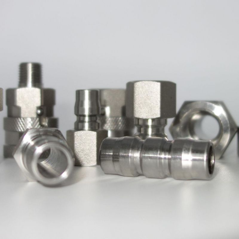 NAIWO Ball Locking High Flow Fluid Hydraulic Quick Coupling Stainless Coupler