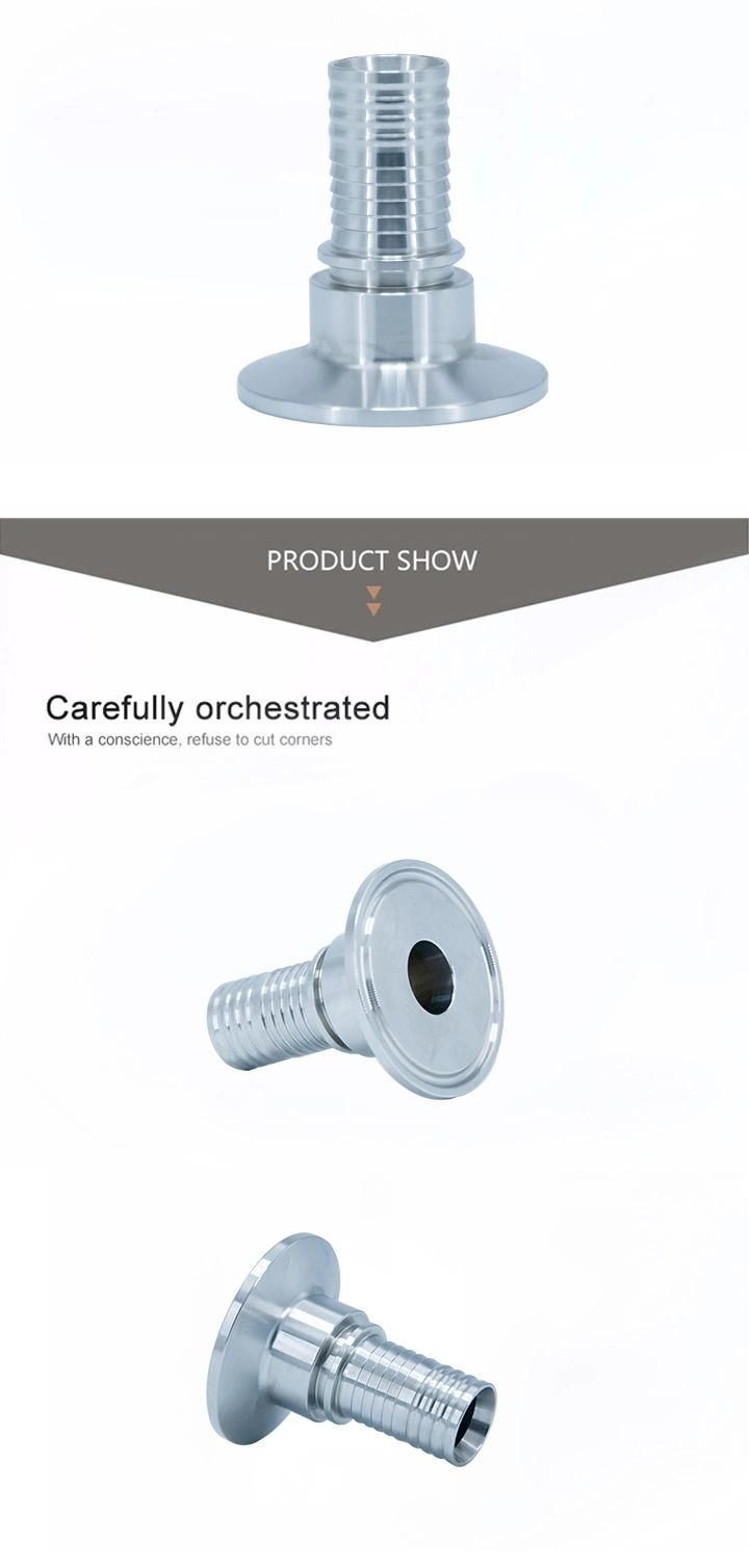 Stainless Steel Hygienic Ferrule Hose Adaptor