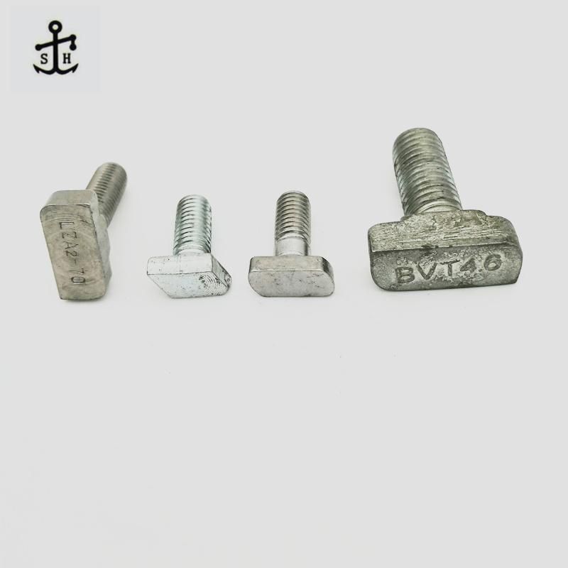 OEM DIN261 HDG Stainless Steel Square T Head Bolt with ISO Certification in China