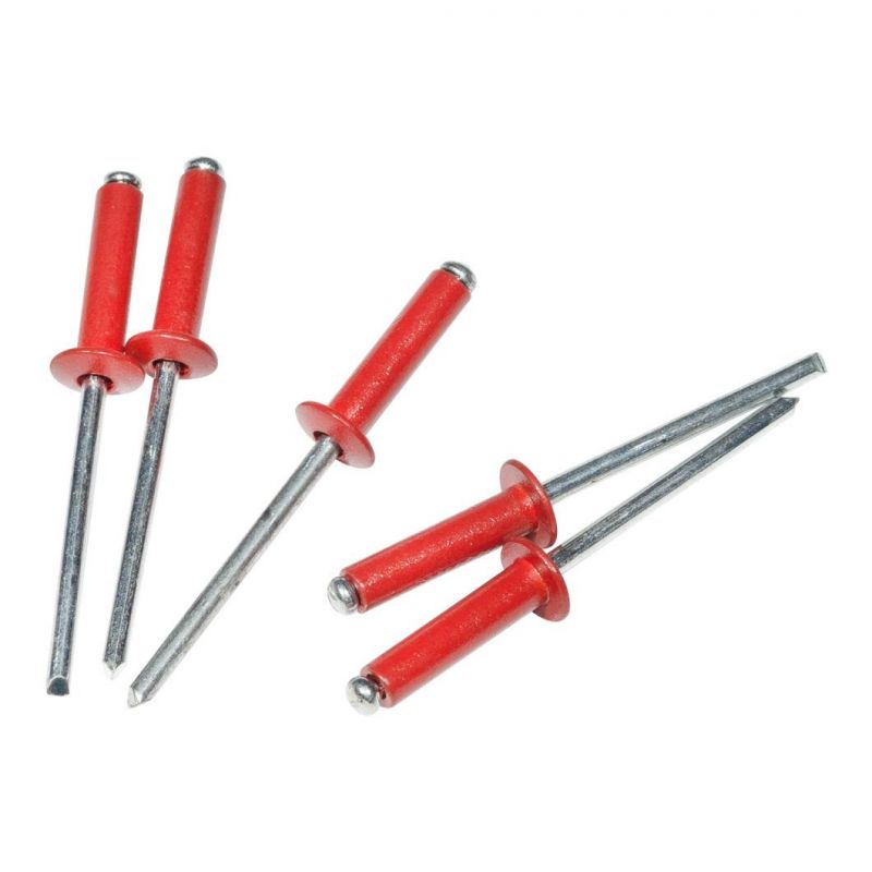 China Factory Supply Aluminium Blind Rivet Open Type Professional Low Price Good Quality Many Colors