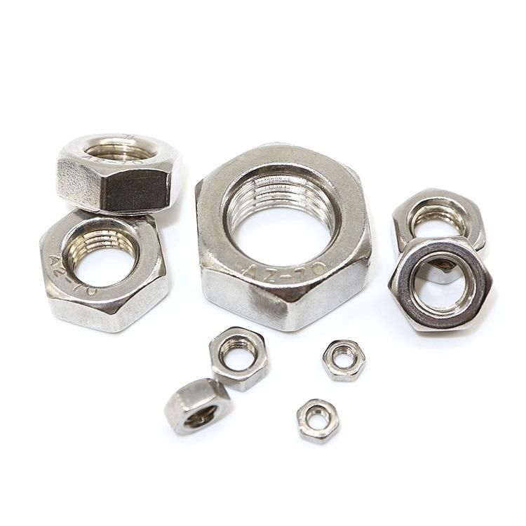 Profession Factory Supply Carbon Steel Stainless Steel DIN934 Hexagon Nut/DIN985 Nylon Insert Lock Nut/Coupling Nut/Hex Nut/Flange Nut/Wing Nut/Cage Nut/Tee Nut