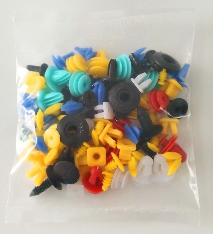 500PCS Auto Nylon Plastic Push Set Roof Door Trim Panel Mat Fender Bumper Car Clip Fasteners Kit