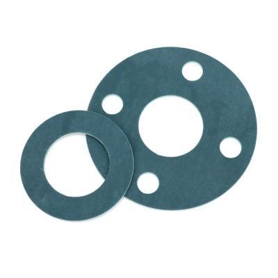 Flange Non Asbestos Rubber Gasket, High Quality High Temperature Resistant Pipe Sealing Gasket,
