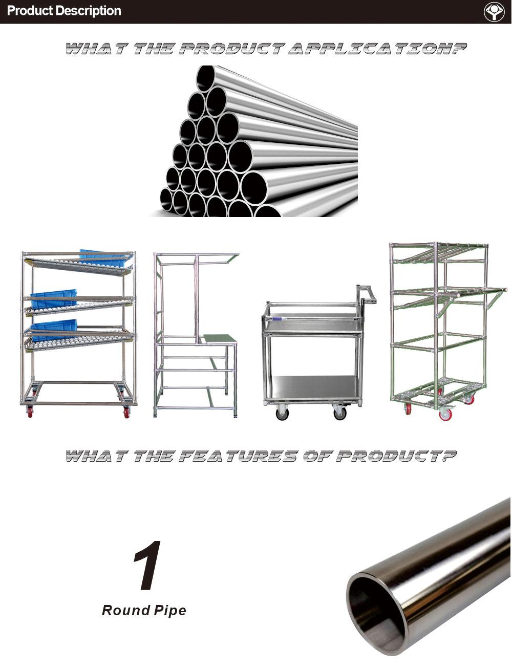 Hot Selling Custom Packaging Galvanized Stainless Steel Pipe Wholesale by China Suppliers