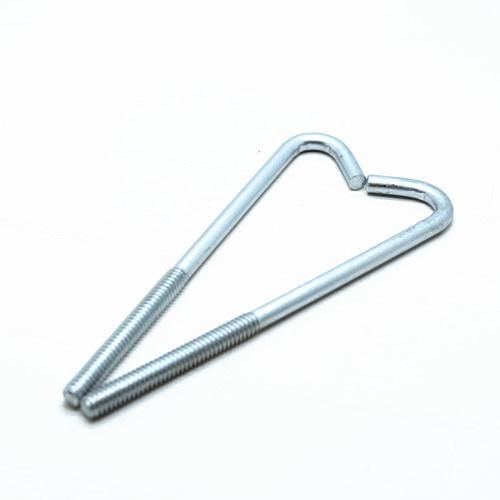 Half Thread Metric M12 J Type Anchor Bolt