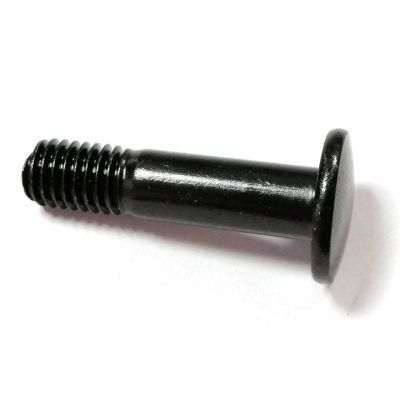 Customized Black Mushroom Half Thread Machine Steel Truss Head Screw