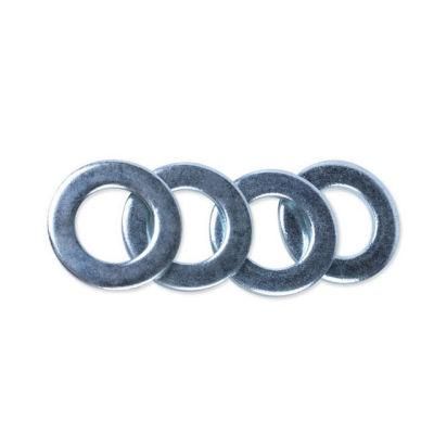 Factory Sale DIN125 Zinc Plated Grade 4.8 Flat Washer Carbon Stee
