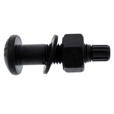Black - Grade 10.9 - M20 - Jss II 09 - S10t - Tension Control Bolt- Carbon Steel - B7
