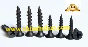 Screw/Coarse Thread Black Phosphated Drywall Screw (3.5*25mm)