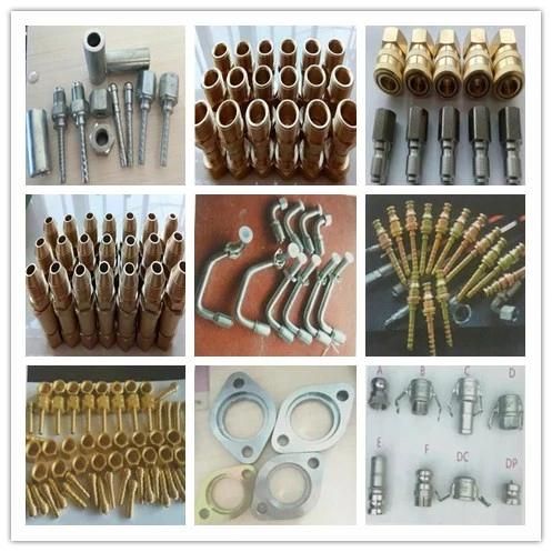 Zinc Plated Steel Tee SAE Hydraulic Fittings