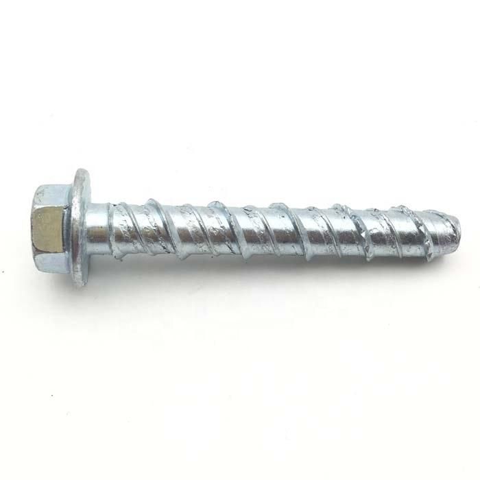 Flange Screw Cement Bolt Hexagonal Pad Cement Bolt Hexagon Concret Bolt