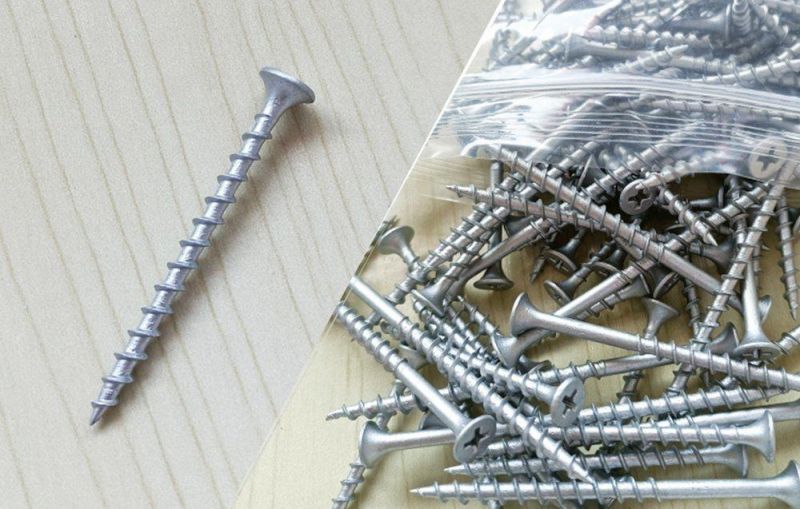 Phillips Bugle Head Coarse Thread Dacrotized Outdoor Wood Screw
