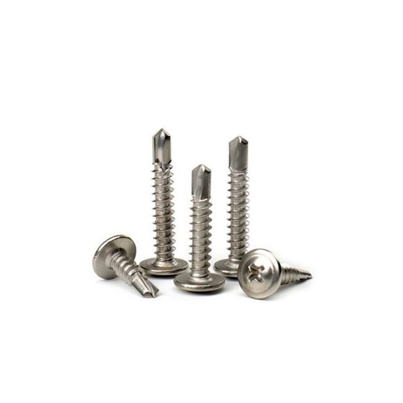 Stainless Steel 410 Phillip Truss Head Wafer Head Self Drilling Screw