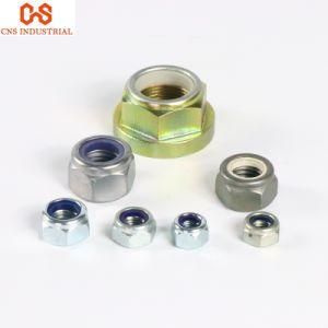 Hex Flanged Serrated Nylon Lock Nut DIN 985 DIN 982 Locking Nut