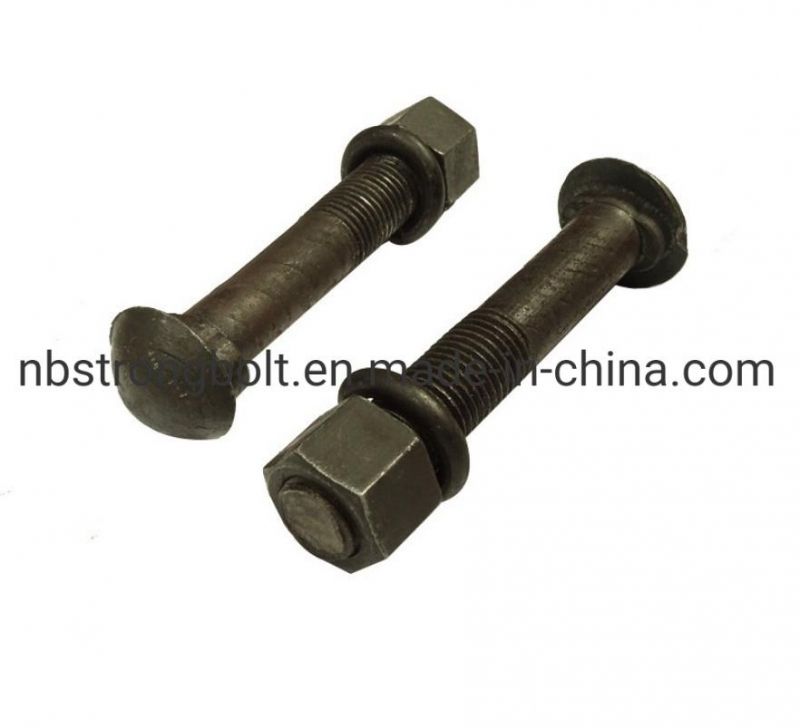 Fish Bolt Factory with Nut and Washer High Strength Can Be Customized