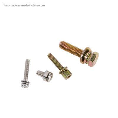 Combination Bolt with Washer and Nut