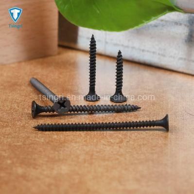 Black Oxide Phillips Flat Countersunk Head Self Tapping Drywall Screws