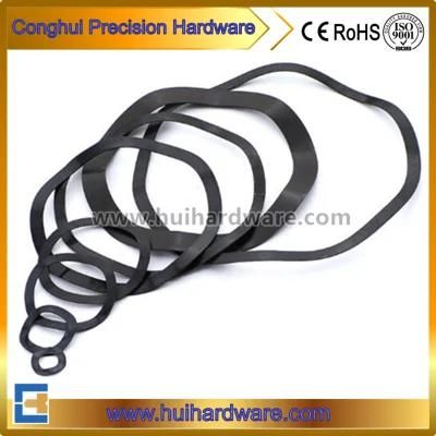 DIN137b Black Carbon Steel Curved Washer Wave Spring Washer