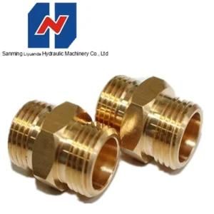 High Quality Brass Connecting Fitting for Plumbing Use