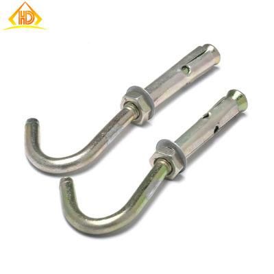 M6 M8 M10 M12 Stainless Steel 304 316 Zinc Platedl J I Type Hexagon Nut Washer Expansion Concrete Anchor Bolts