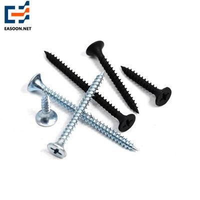 Flat Head Drywall Screw Phillips Self-Tapping Screw Color Zinc Plated Screw