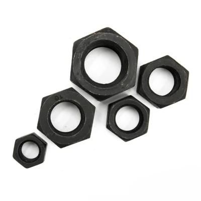 Carbon Steel DIN934 High Strength Black Color Hex Head Nut