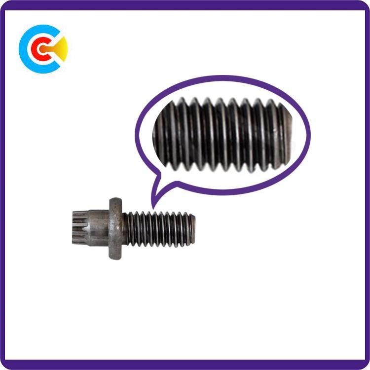 4.8/8.8/10.9/Carbon Steel Galvanized Customized Non-Standard Hobbing Car Handle Mechanical Screw