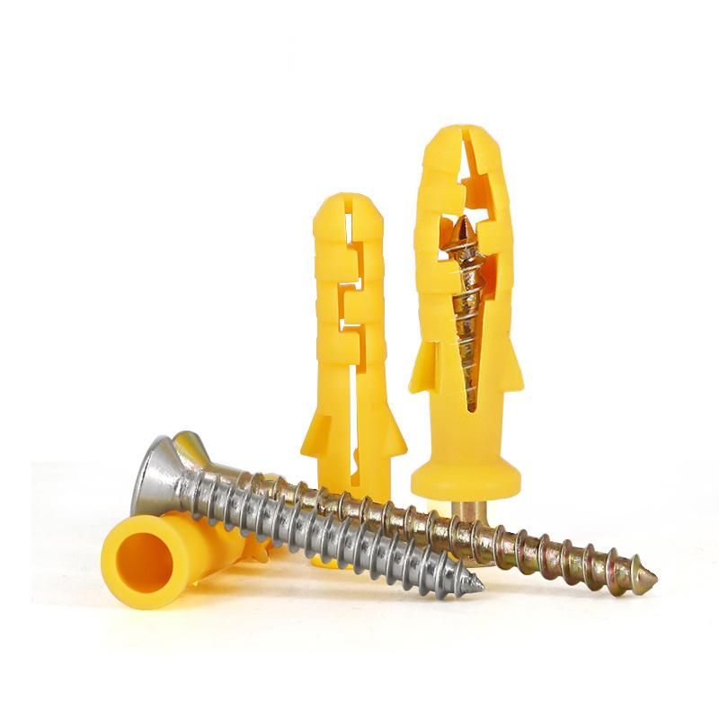 Best Price Plastic Nylon Wall Plug Expansion Anchor Expansion Anchor with Screw