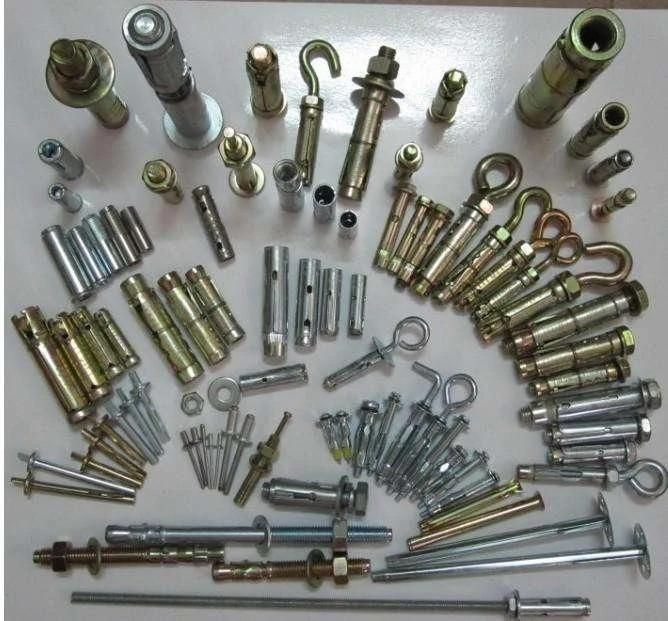 M6*50 Expansion Bolt Fixing Bolt Anchor Expansion Bolt Zinc Bolt