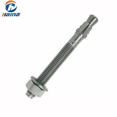 China Supplier Best Price 304 Stainless Steel Wedge Anchor in Stock Concrete Bolt