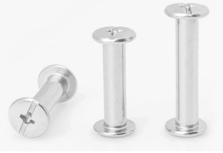 304 Stainless Steel Flat Head Phillips Slotted Pair Lock Chicago Screws