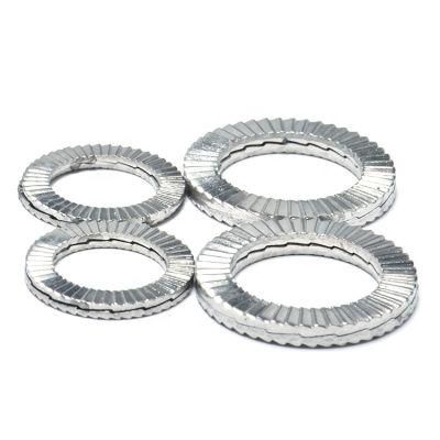 DIN25201 Stainless Steel M8 3mm Double Fold Wedge Lock Washer