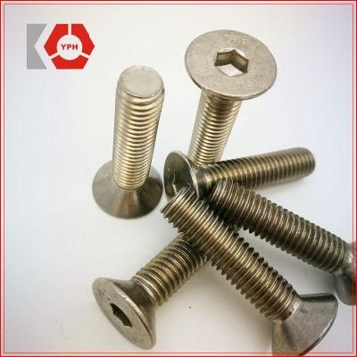 High Strength and Precise Hex Socket Countersunk Screws Stainless Steel DIN7991 High Quality