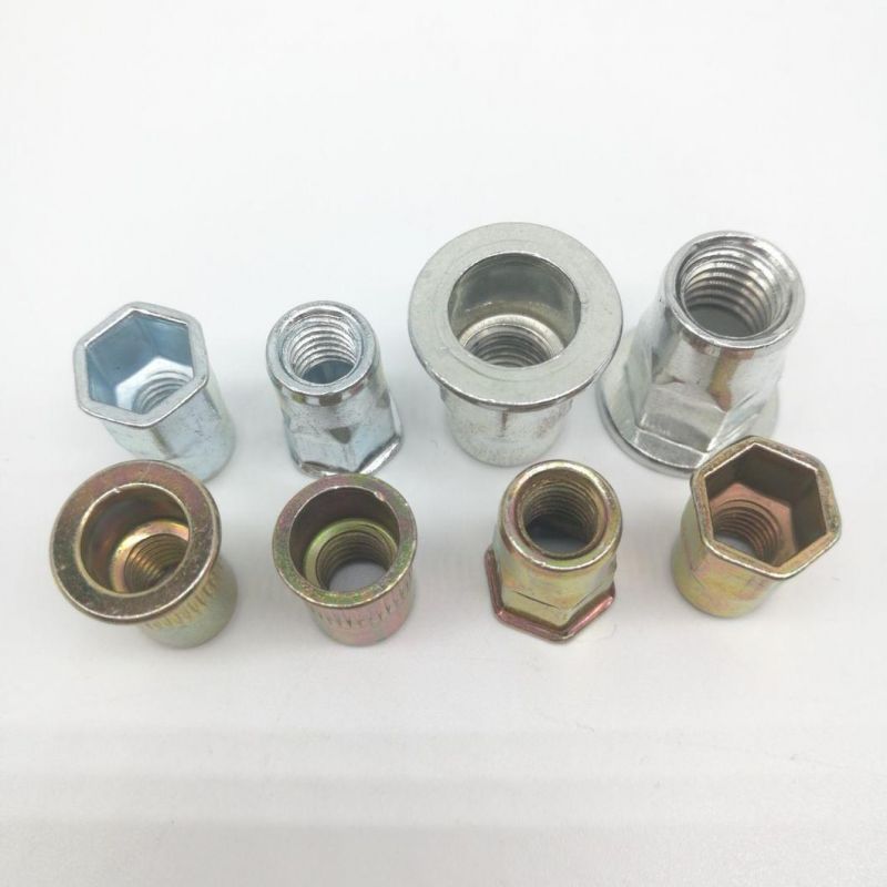 Dacromet Flat Head Hollow Rivet Nut