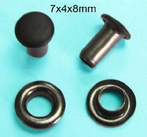 7x4x8 Hollow Rivets for Bags Shoes Garments