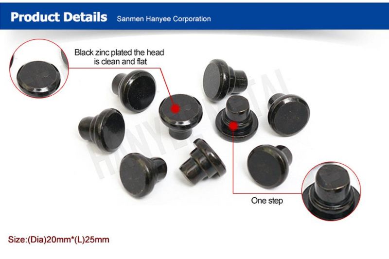 Metal Building Materials Black Zinc Plated Pop Rivet