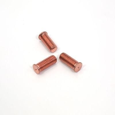 1/4-20 Flat Head Stainless Steel/Copper Welding Stud Screw