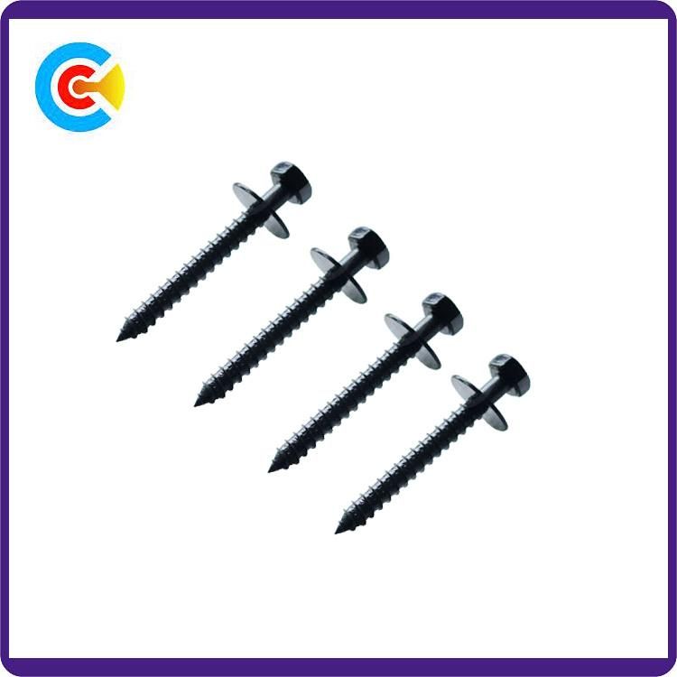 DIN/ANSI/BS/JIS Carbon-Steel/Stainless-Steel Hex Head Self Drilling Screw