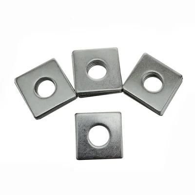 DIN 436 SS304 Square Washer for Wood Hot Selling Stainless Steel Square Washer Factory Direct Washer for Wood