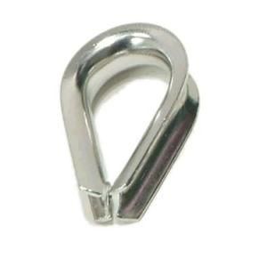 Factory Directly Sales Hot Galvanized Steel Heart-Shaped Ring Thimble for Cable