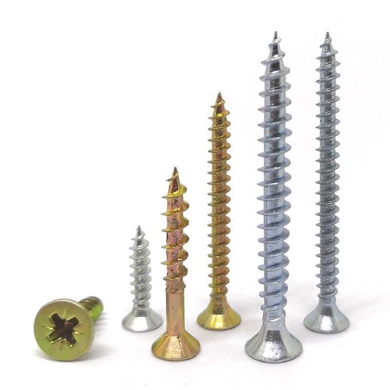 Congo Angola Zambia Market/High Grade Chipboard Screw Double Flat Csk Head Pozidrive in Tiawan